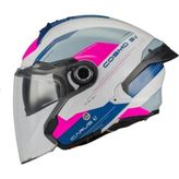 mt Cosmo Sv Icarus A8 Açık Kask - XL - Beyaz