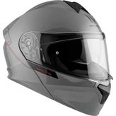 mt Genesis Sv Solid A12 Parlak Çene Açılır Kask - 2XL - Gri