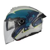 Mt Helmets Kask mt Cosmo Sv Layout C7 Mat - Çok Renkli