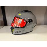 MT Helmets KASK MT STINGER A12 PARLAK NARDO GRİ