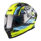 Mt Helmets Kask mt Stınger Rocket C3 Mat - 2XL - Çok Renkli