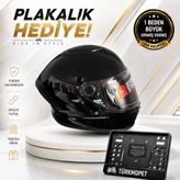 mt Helmets Stinger 2 Solid Full Face Kapalı Kask + Plakalık - Pembe