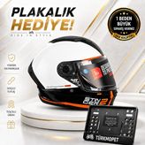 mt Helmets Stinger 2 Solid Full Face Kapalı Kask + Plakalık - Siyah