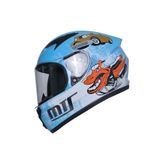 MT MTS M-201 FULL FACE ÇOCUK KASK BLUE
