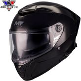mt Thunder 4 Sv Puree A1 Parlak Siyah Kapalı Kask