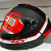 Mt Thunder 4 SV R25 B5 Kask Kırmızı Mat Siyah