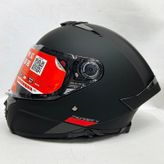 MT Thunder 4SV A1 Şeffaf Vizörlü Kask Mat Siyah