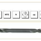 MTE Çift Taraflı 4 mm Metal Matkap Ucu
