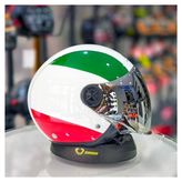Mts 101 Yazlık Motosiklet Kaskı Italy - Çok Renkli