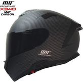 Mts X340 Full Face Güneş Vizörlü Kask (Carbon)
