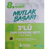 Muba Yayınları 8.Sınıf 3'lü Deneme Seti