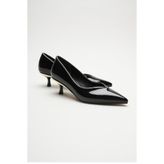 Mubiano Elera Siyah Rugan Stiletto, 36