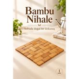 Mucit Home 1 Adet Bambu Damalı Nihale Sağlıklı Bambu - 0 - 249 ml