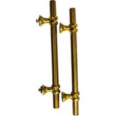 Mucize Dolap - Çekmece Kulp - Sarı - Çift (Iki Adet) - 20 cm - Alüminyum