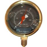 Mucize Sauer Compressors Marka Pirinç Gövdeli Manometre