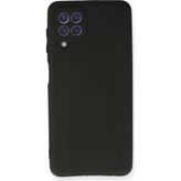 Mudanis Samsung Galaxy A22 Kılıf First Silikon - Siyah
