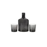 Mudo Concept Retro Cam Karaf Seti Siyah - 1900 ml