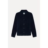 Mudo Erkek Indigo Kadife Bomber Ceket