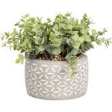 Mudo Home MIDORI SAKSILI YAPAY BİTKİ 12X20CM - Gri