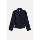 Mudo Kadın Indigo Jean Gömlek