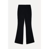 Mudo Kadın Siyah Flare Fit Örme Pantolon