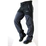 Mudwill Erkek Kışlık Softshell Pantolon Gri - Siyah