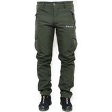 Mudwill Softshell Kargo Cepli Erkek Pantolon-Düz Haki - 2XL
