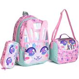 Muggle 7648 Bunny Okul Çantası 3'lü Set