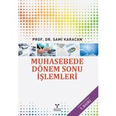 MUHASEBEDE DÖNEMSONU İŞLEMLERİ - SAMI KARACAN