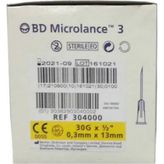 Muhtelif Bd Microlance Mezoterapi Iğnesi 30G 0.3X13MM REF:304000 - 20 Adet