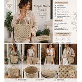 Müjde Home Hasır Çanta Pinterest Model