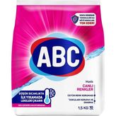 MUJGAN Abc Deterjan Matik Canlı Renkler 1,5 kg