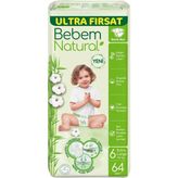 MUJGAN Bebem Natural E.large Bebek Bezi 64'lü