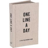 MUJGAN Canvas One Line A Day: A Five-Year Memory Book