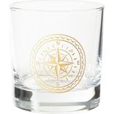 MUJGAN Compass Viski Bardağı Gold 300 ml