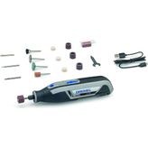 MUJGAN Dremel 7760 Lite Akülü Çok Amaçlı El Motoru, 15 Aksesuarlı