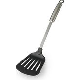 MUJGAN Flonal Plastik Uçlu Delikli Spatula 36 cm