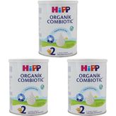 MUJGAN Hipp 2 Organik Combiotic Devam Sütü 350G 3lü Paket