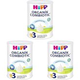 MUJGAN Hipp 3 Organik Combiotic Devam Sütü 350G 3lü Paket