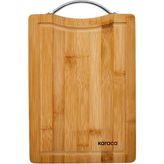 MUJGAN Karaca Owen Rectangle Large Bambu Kesme Tahtası