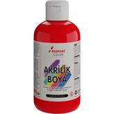 MUJGAN Kırmızı Akrilik Boya 250GR