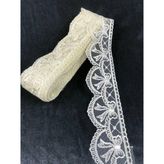 MUJGAN Krem Güpür Dantel Model 117