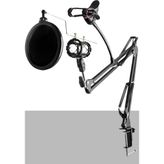 MUJGAN Lastvoice Set-01 - Mikrofon Standı + Shock Mount + Pop Filter