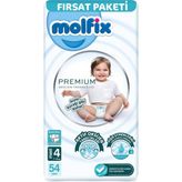 MUJGAN Molfix Oks Maxi 54'lü Bebek Bezi