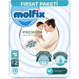 MUJGAN Molfix Oks Mini 70'li Bebek Bezi