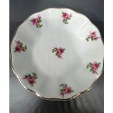 MUJGAN Porland Porselen 12'li Pembe Çiçek Çay Tabak 11 CM(12ADET) 8697635522938