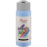 MUJGAN Red Rose Açık Mavi Akrilik Boya 60 ml