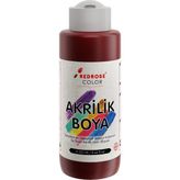 MUJGAN Red Rose Bordo Akrilik Boya 120 ml