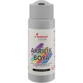 MUJGAN Red Rose Gri Akrilik Boya 60 ml