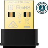 MUJGAN Tp-Link Archer T3U, AC1300 Mbps, Çift Bant, USB 2.0, Nano Wi-Fi 5 USB Adaptör
